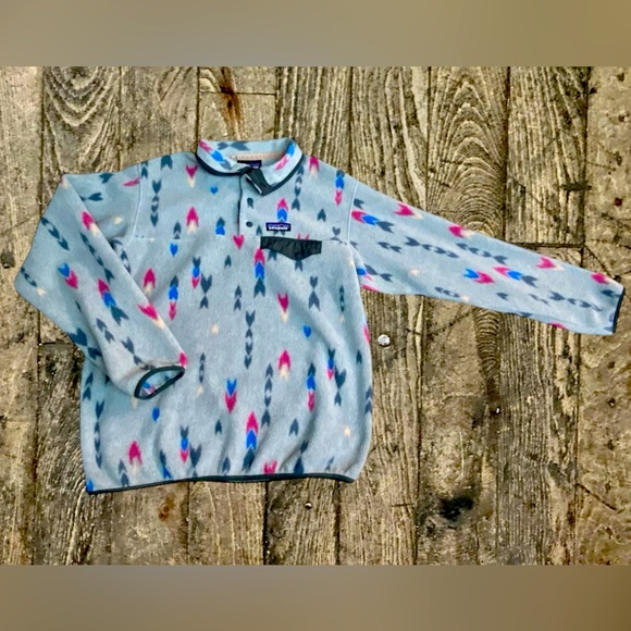 Patagonia Women's Lightweight Synchilla Snap-T® Fleece Pullover Size Medium - Picture 1 of 4